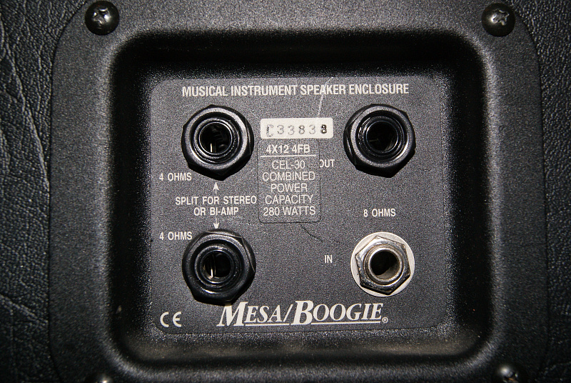 Фото MESA BOOGIE 4X12 RECTIFIER STANDARD STRAIGHT кабинет гитарный