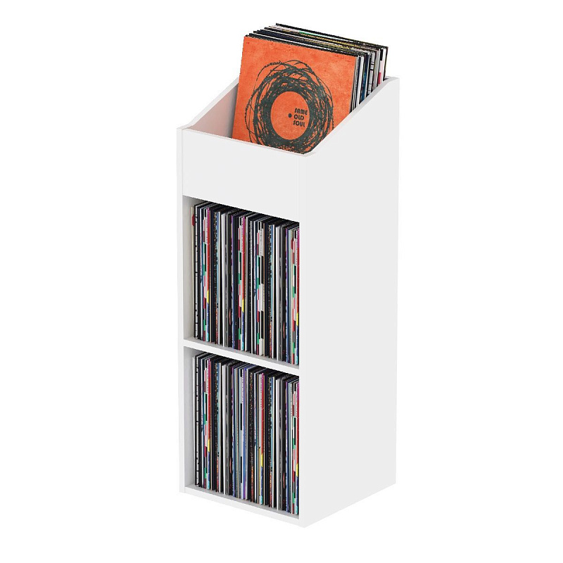 Фото Стойка для виниловых пластинок Glorious Record Rack 330 White