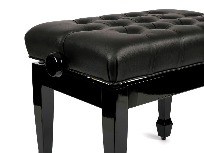 Фото HY-PJ031 Банкетка, черная, искусственная кожа, Rin