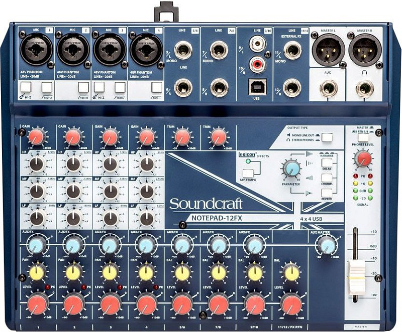 Фото Soundcraft Notepad-12FX