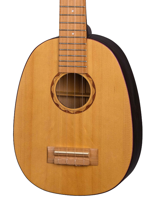 Фото USVL-FL Укулеле сопрано винтаж "ананас", Poni