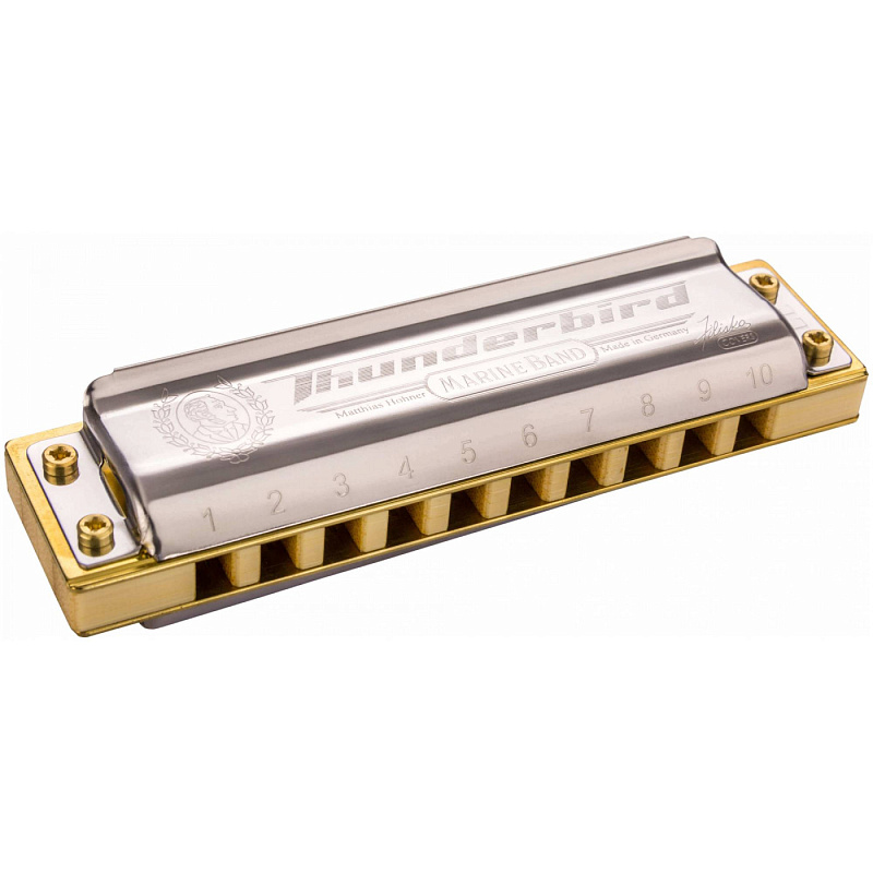 Фото HOHNER Marine Band Thunderbird E low - Губная гармоника диатоническая Хонер