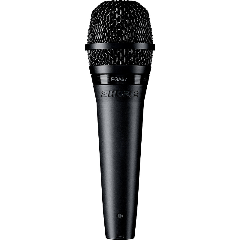 Фото SHURE PGA57-XLR кардиоидный инструментальный микрофон c выключателем, с кабелем XLR -XLR