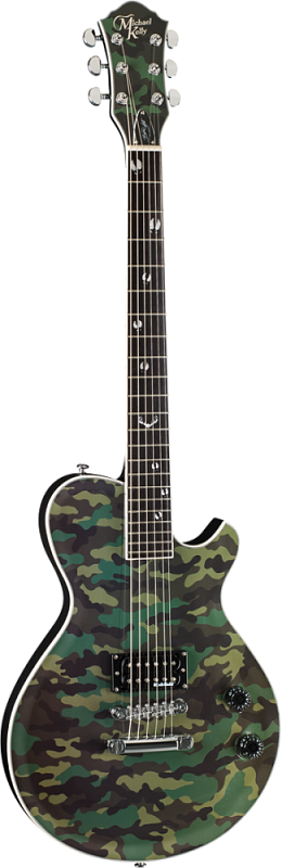Фото Michael Kelly MKPBSC Blake Shelton Patriot Camo Graphics Электрогитара