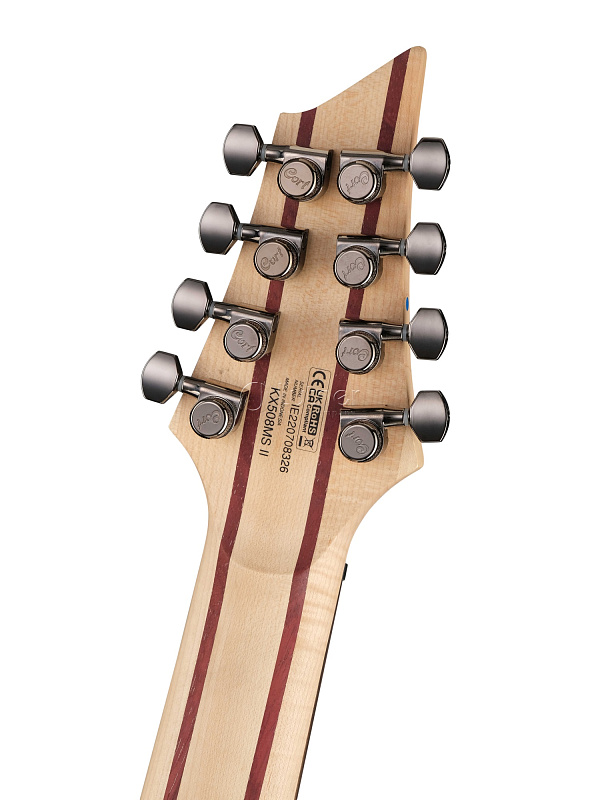 Фото KX508MS-II-MBB KX Series Электрогитара мультимензурная 8-струнная, зеленая, Cort