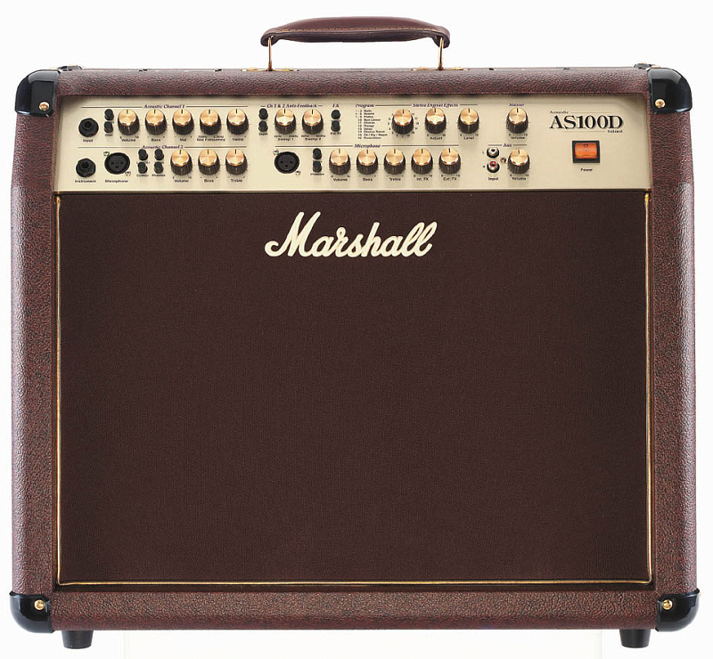 Фото Комбо для акустической гитары MARSHALL AS100D-E 100W 2X8 ACOUSTIC SOLOIST COMBO