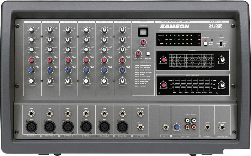 Фото Микшер с усилителем SAMSON XM410