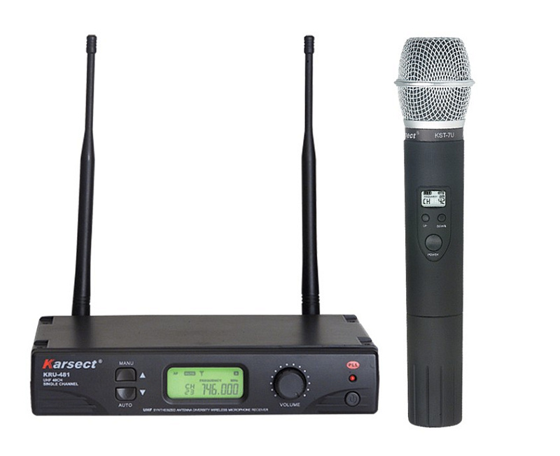 Фото KARSECT KRU481/KST-7U Радиосистема с ручным микрофоном