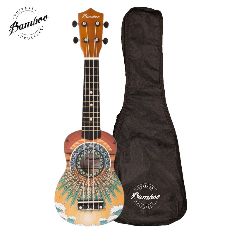 Фото Укулеле сопрано Bamboo BU-21 Sunset
