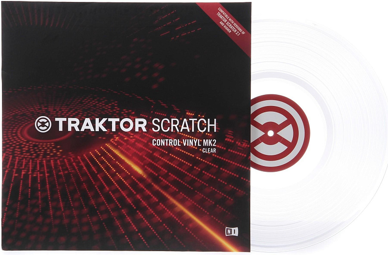 Фото Native Instruments Traktor Scratch Pro Control Vinyl Clear Mk2