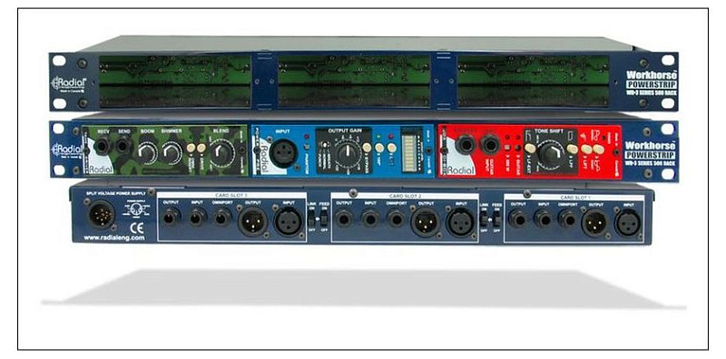 Фото Radial Powerstrip рэк на 3 модуля 500-серии