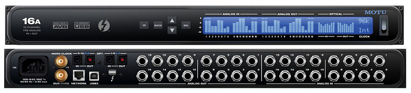 Фото MOTU 16A Многоканальная система записи