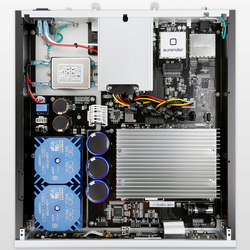 Фото Сетевой проигрыватель Aurender N200 2Tb SILVER