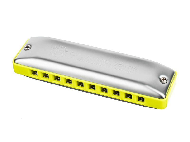 Фото Губная гармошка Seydel Sohne 10301C-S Session Steel Summer Edition C