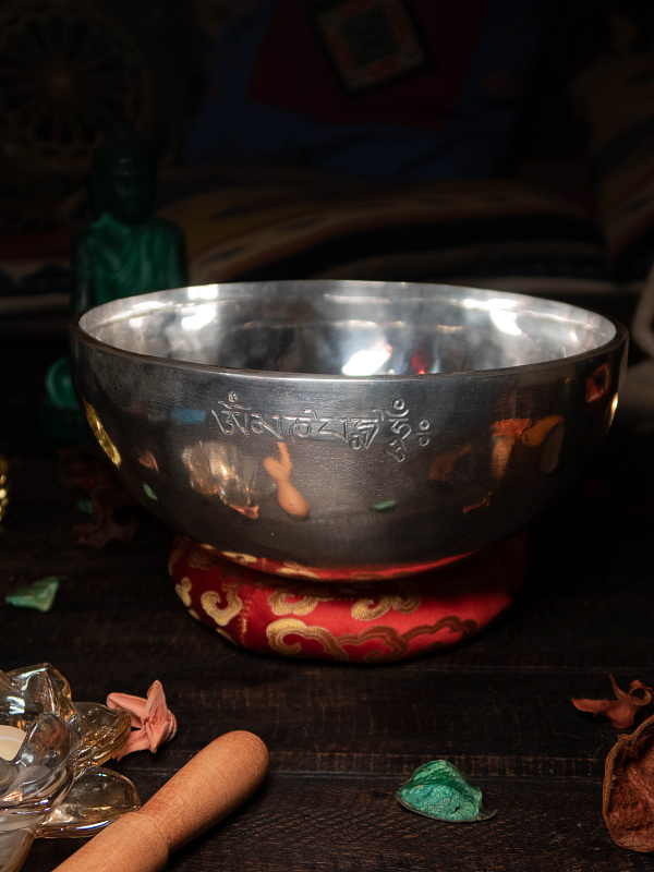 Фото Поющая чаша кованая  Sun/Moon SB-SUN 1,66