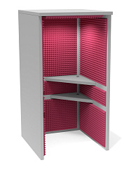 Звукоизоляционная прямоугольная полукабина Sheerma Square