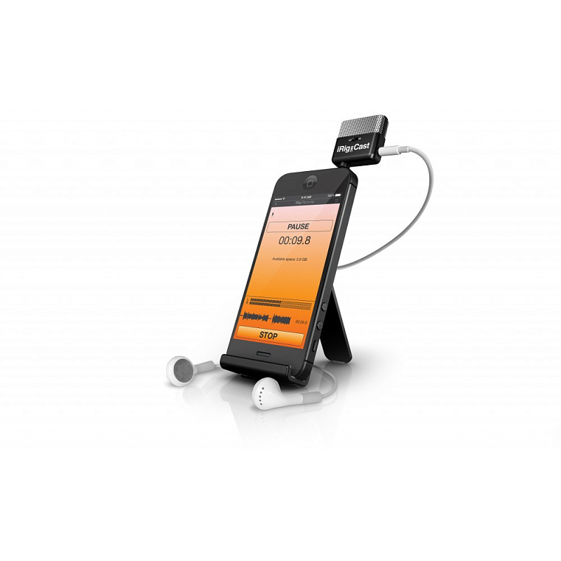 Фото Микрофон IK Multimedia iRig-Mic-Cast  для iOS/Android устройств