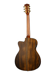 Gold-OC6-Bocote-WCASE-NAT Gold Series Электро-акустическая гитара, цвет натуральный, с чехлом, Cort
