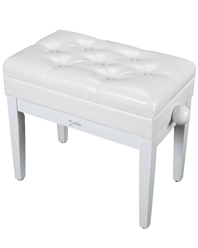 Фото Банкетка для пианино DEKKO JR-80 WH