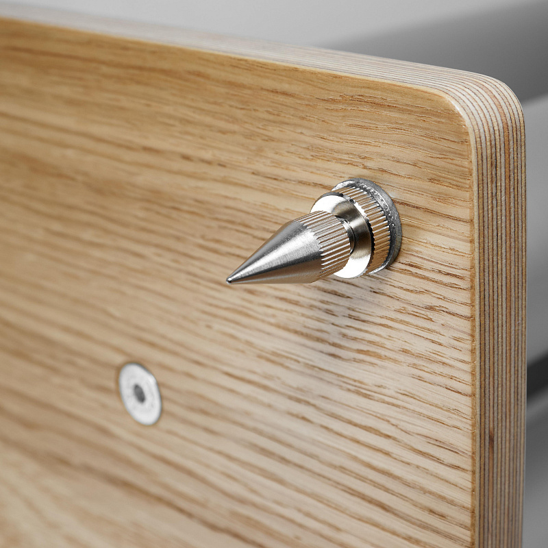 Фото Стойка для акустики Radiotehnika T6B Silver/Wood