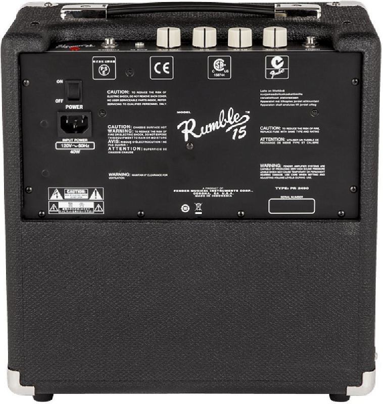 Фото FENDER RUMBLE 15 COMBO