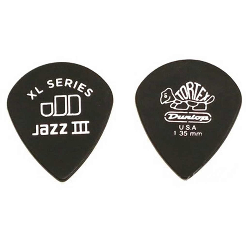 Фото Dunlop 498R1.35 Tortex Jazz III XL