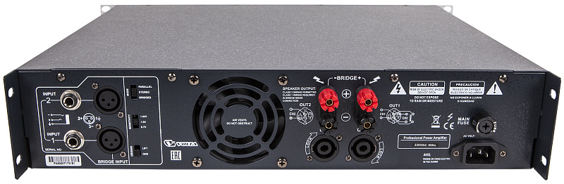 Фото Усилитель мощности двухканальный VOLTA PA-500 