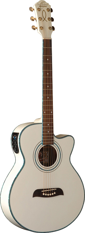Фото Oscar Schmidt OG10CE WH Электроакустическая гитара