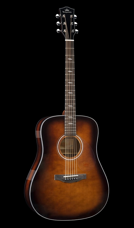 Фото Трансакустическая гитара KEPMA F1E-D Cherry Sunburst