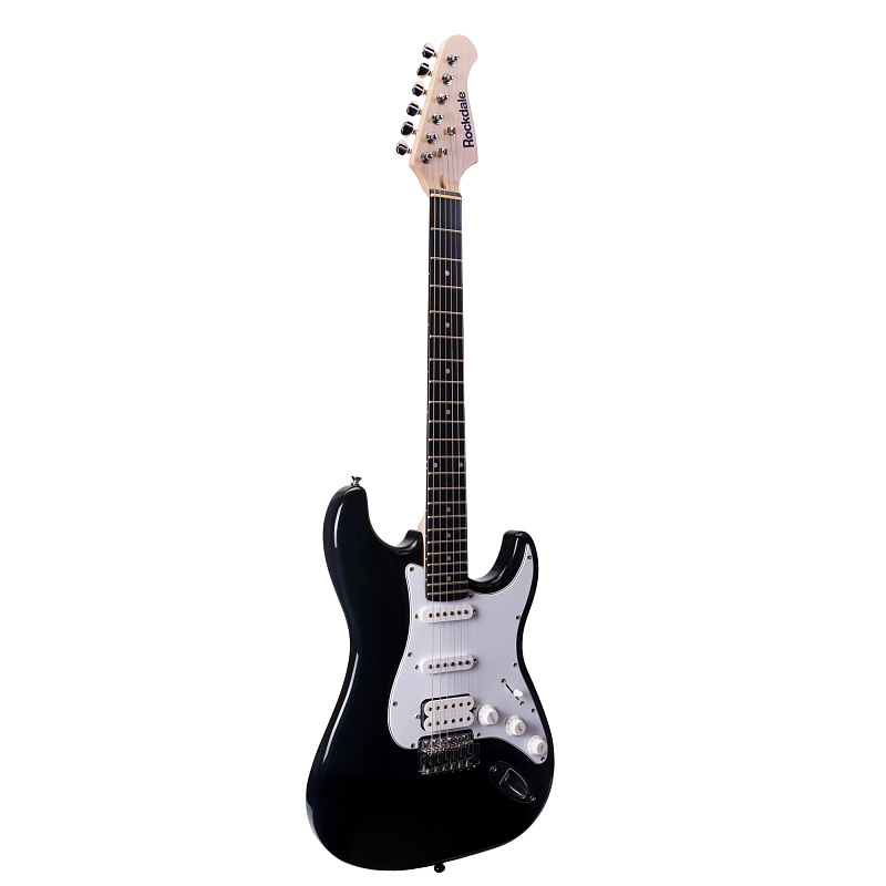 Фото Электрогитара ROCKDALE Stars HSS BK