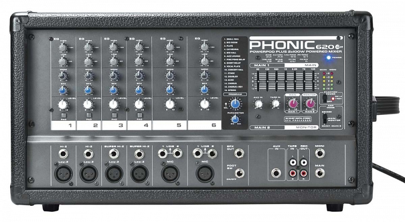 Фото PHONIC POWERPOD 620 PLUS T1