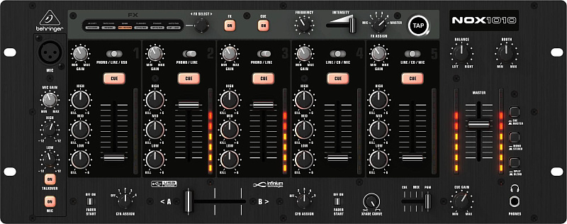 Фото DJ пульт BEHRINGER NOX1010 PRO MIXER