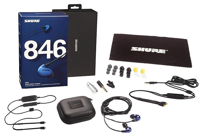 Фото SHURE SE846-BLU+BT1-EFS