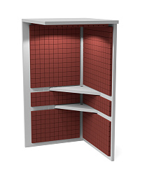 Звукоизоляционная угловая полукабина Sheerma Corner