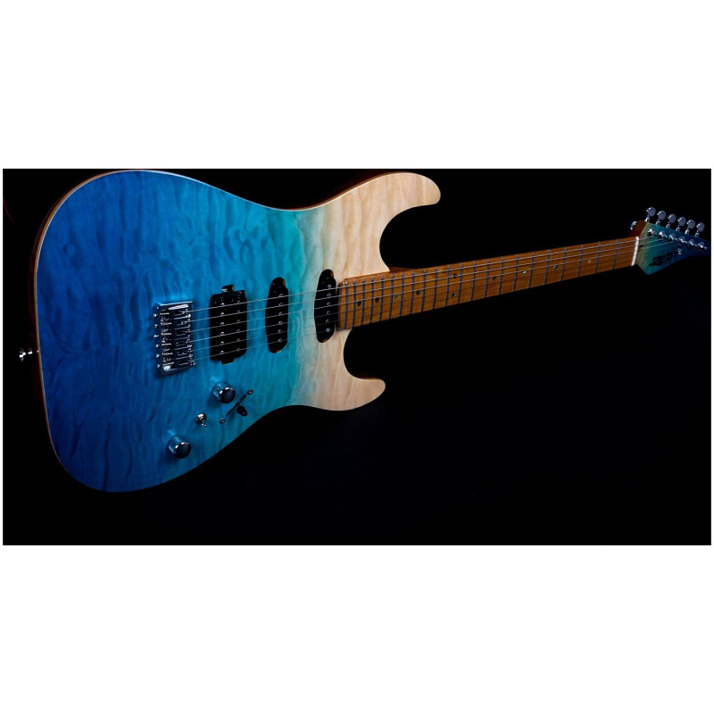 Фото Электрогитара JET JS-1000 QTBL