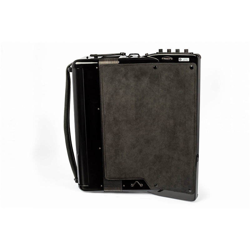 Фото HOHNER MATTIA IV 120 BK gun black - Аккордеон 4/4 Хонер