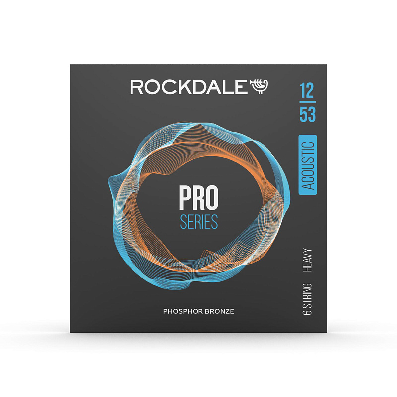 Фото Струны ROCKDALE PRO 12-53 Phosphor Bronze Heavy