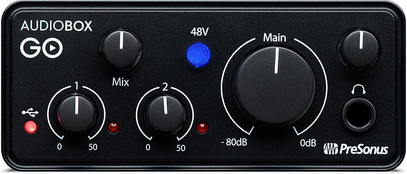 Фото Аудио интерфейс PreSonus AudioBox GO