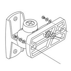 Пара настенных кронштейнов RCF MA 7B