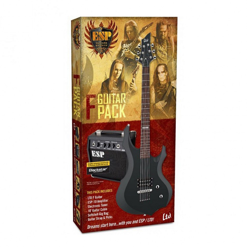 Фото Электрогитара LTD LFPACK BLKS
