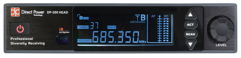 Фото Радиосистема с головным микрофоном DP-200 HEAD