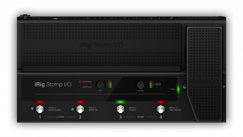 Фото Аудиоинтерфейс IK Multimedia iRig-STOMPIO