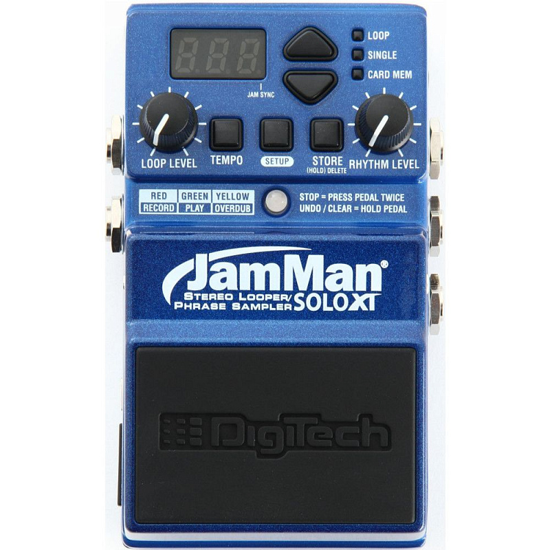 Фото Стерео лупер для гитары DIGITECH JAMMAN SOLO XT