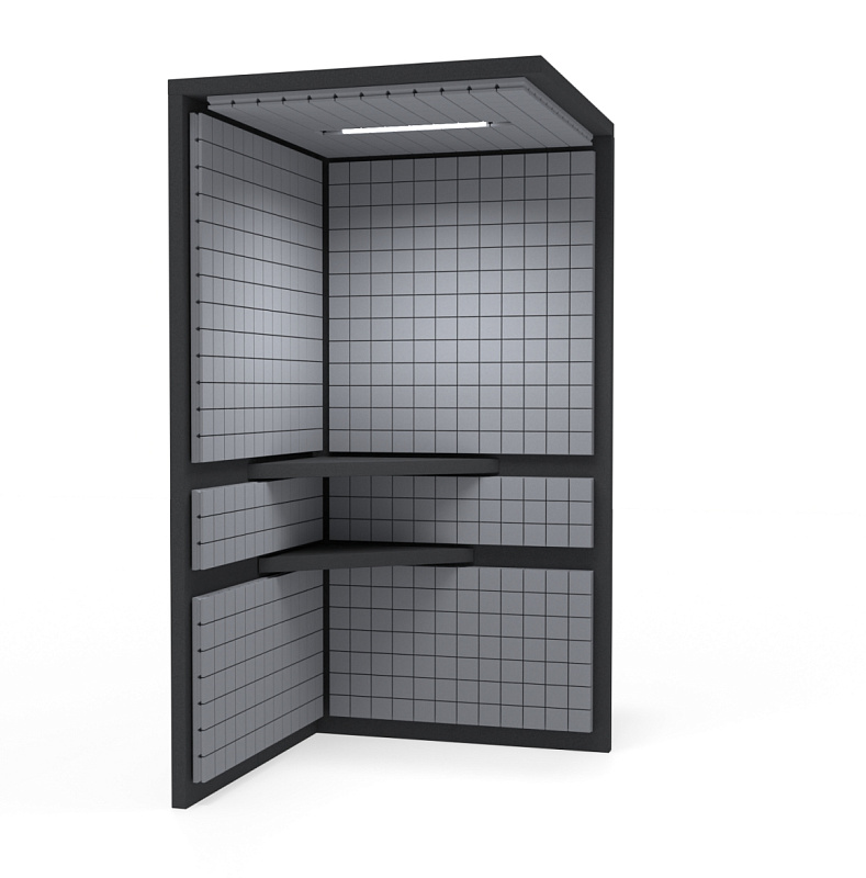 Фото Звукоизоляционная угловая полукабина Sheerma Corner