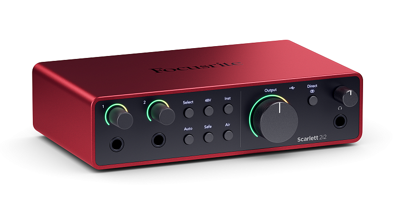 Фото Звуковая карта FOCUSRITE Scarlett 2i2 4th Gen