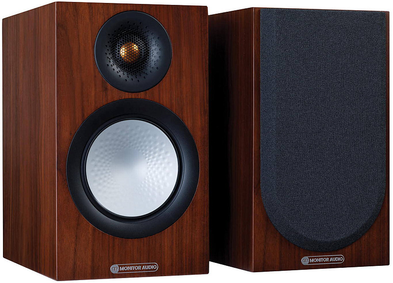 Фото Полочная акустика Monitor Audio Silver 50 Natural Walnut (7G)