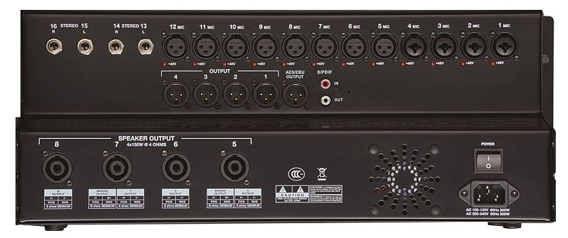 Фото  Микшерный пульт с усилителем Soundking DB20P-600