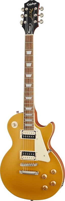 Фото EPIPHONE Les Paul Classic Worn Metallic Gold