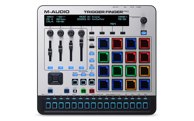 Фото M-Audio Trigger Finger Pro Dj-контроллер