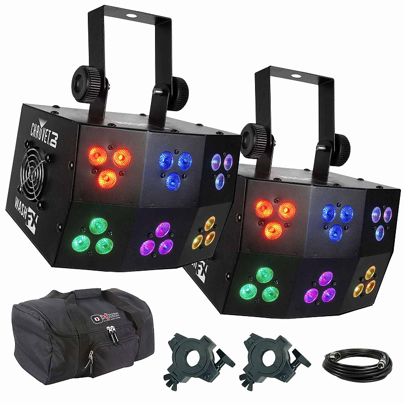 Фото Светодиодный прожектор-блендер CHAUVET-DJ Wash FX 2